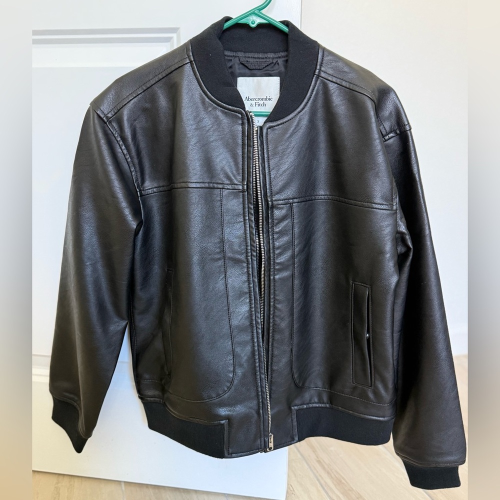 Abercrombie & Fitch Vegan Leather Jacket